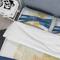 Designart 'Indigo Panel III' Geometric Bedding Set - Duvet Cover & Shams